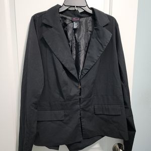 Torrid black blazer sz 3